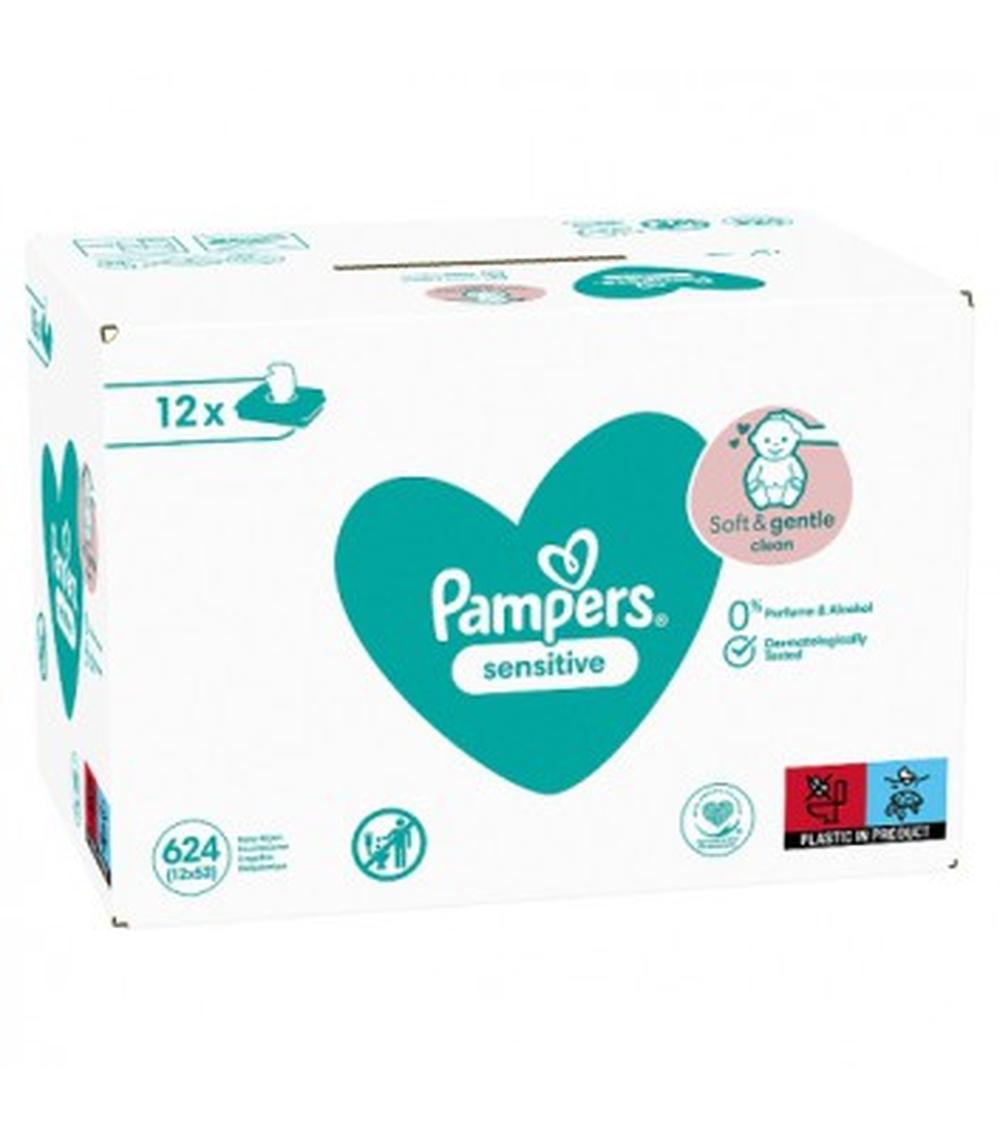 pampers sensitiv chusteczki uczulenie