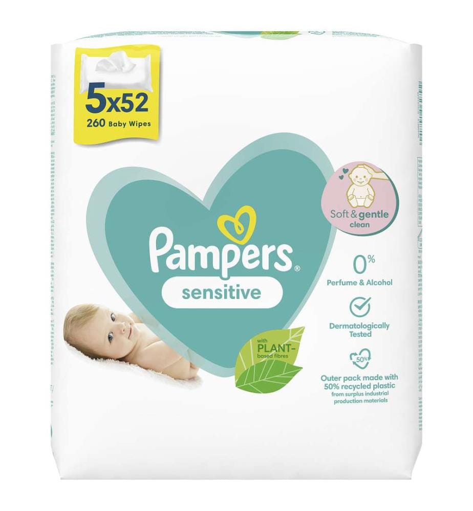 pampers sensitive 5