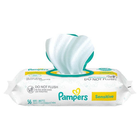 pampers sensitive 56 cena