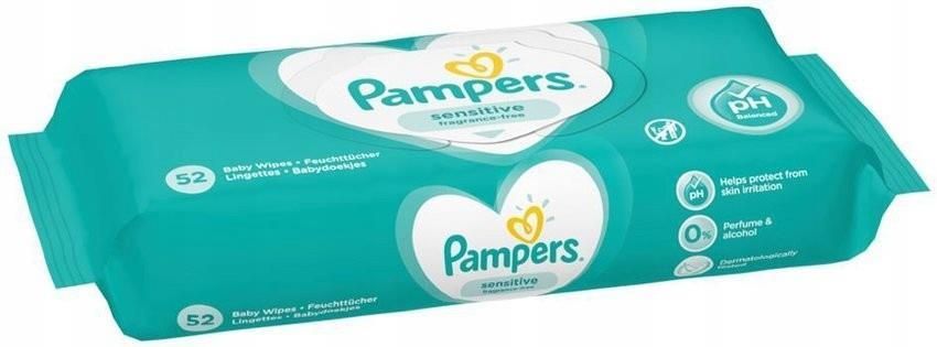 pampers sensitive chusteczki ceneo