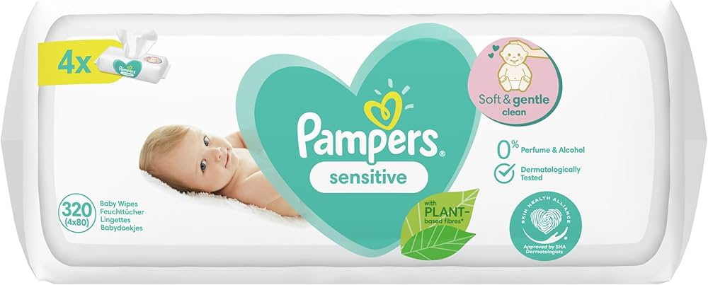 pampers sensitive z zamknięciem