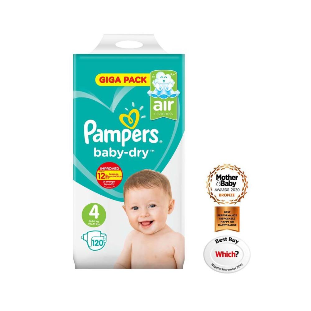 pampers size 4 giga pack allegro