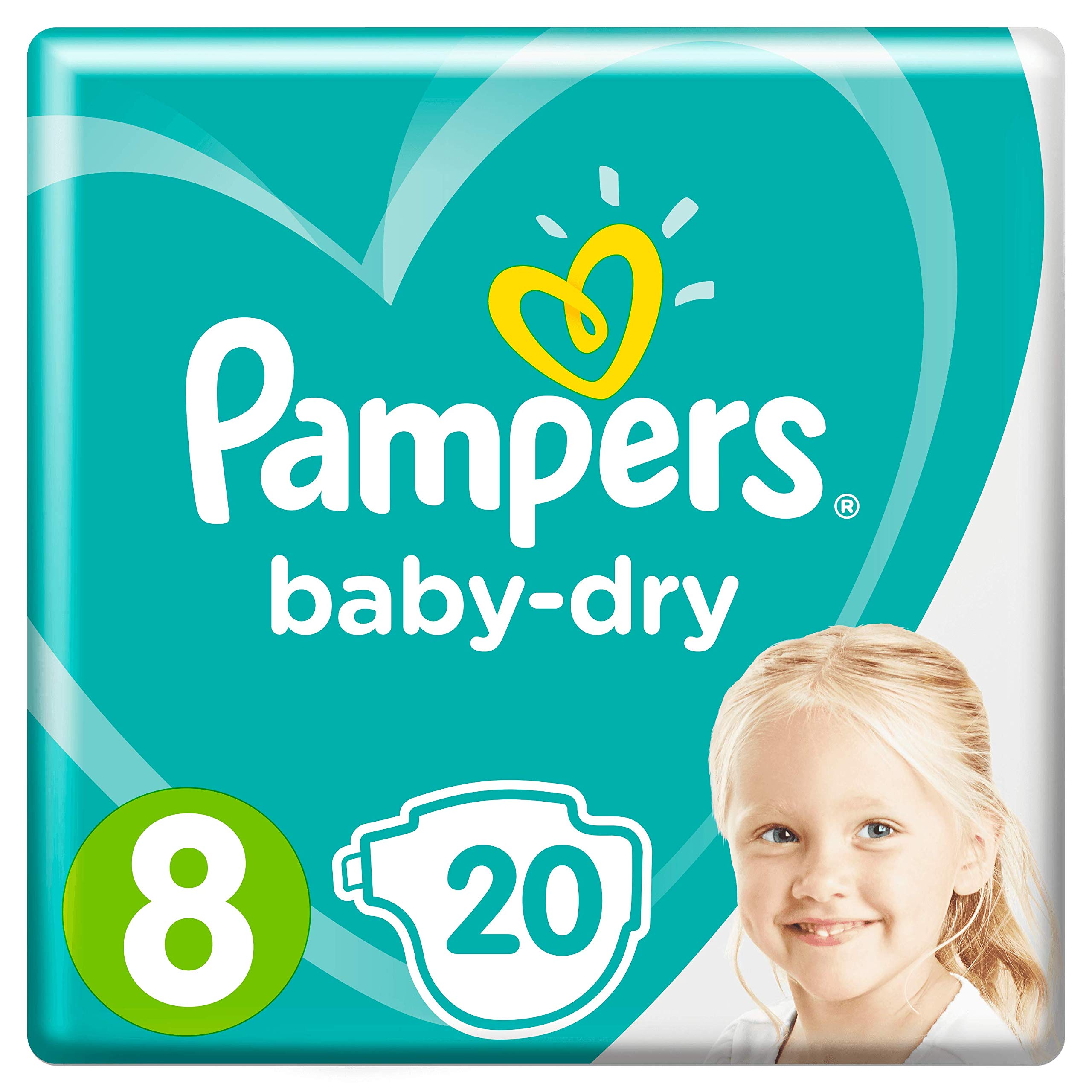 pampers size 8 20