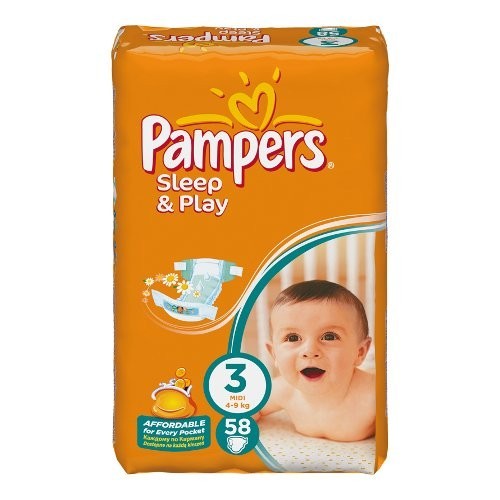 pampers sleep 3 58