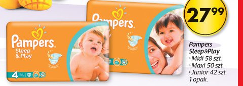 pampers sleep and pla gazetka netto