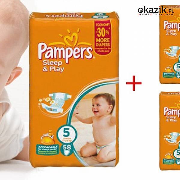 pampers sleep and play 5 wielkość pieluchy