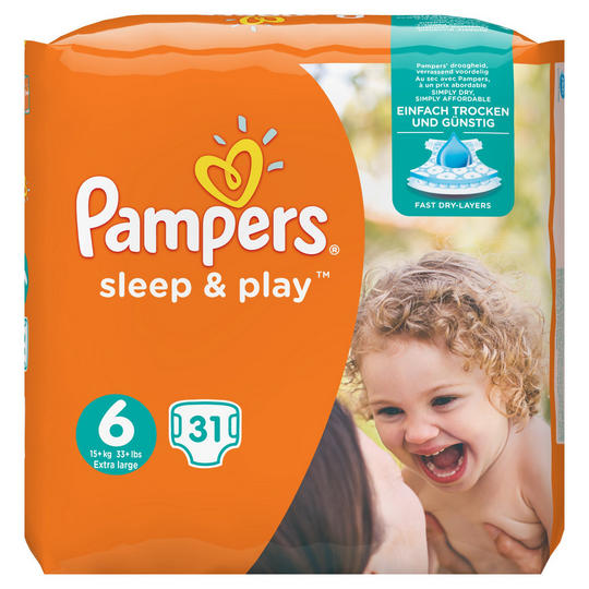 pampers sleep rozmiary