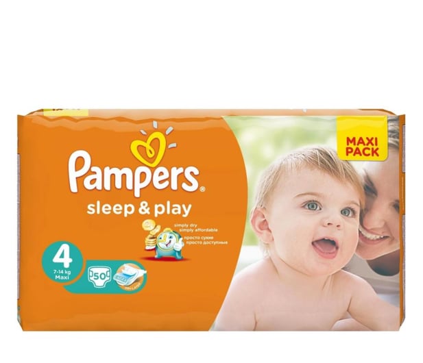 pampers sleep&play 4 maxi 7-14 kg pieluchy 50 szt