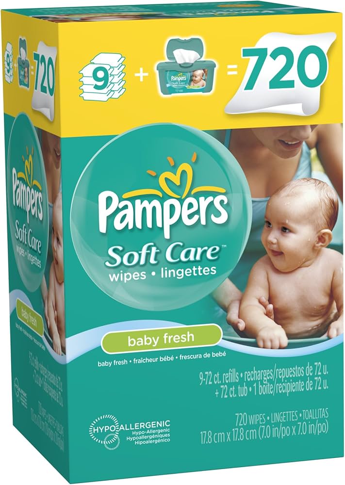 pampers soft care wipes