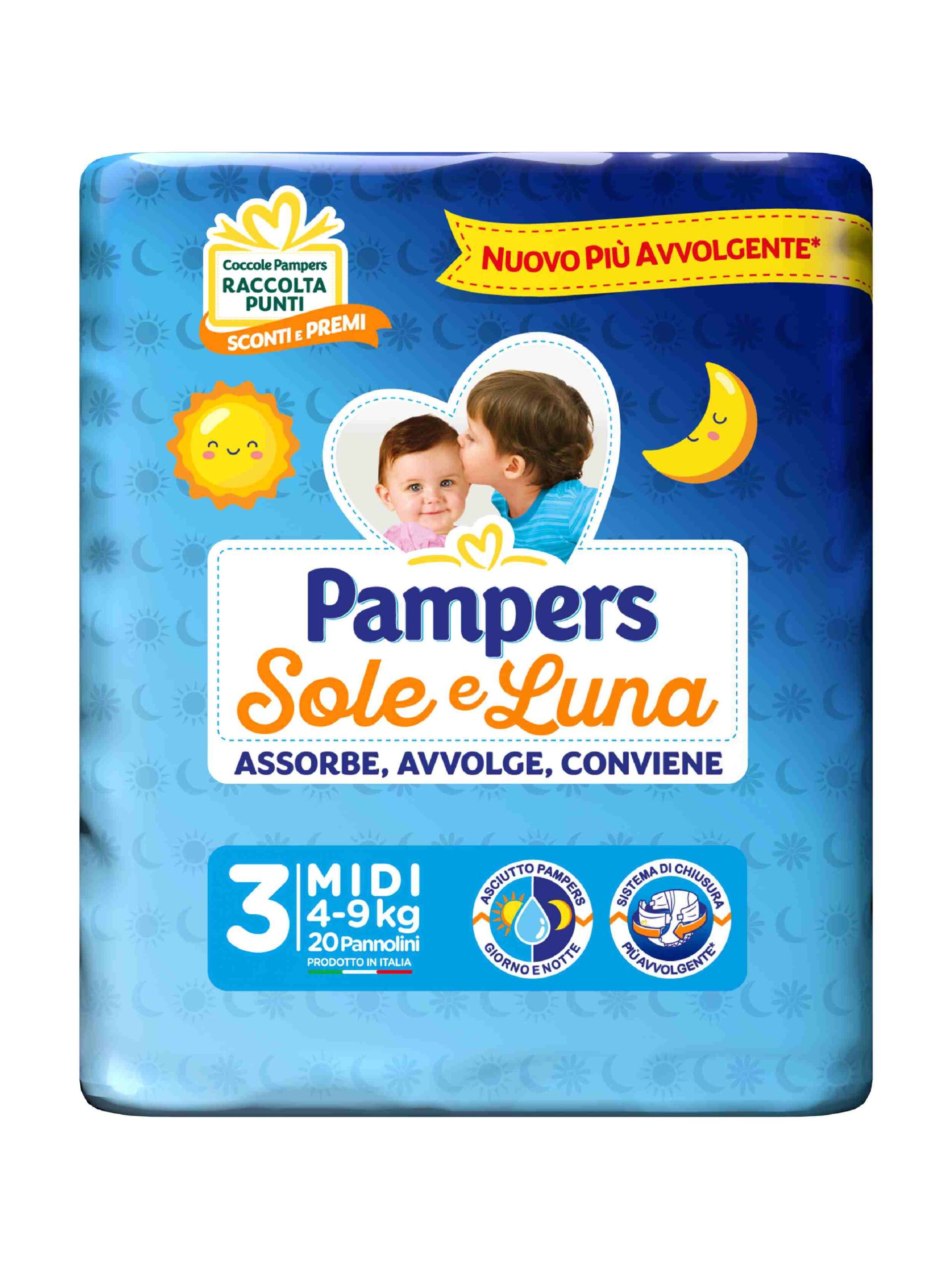 pampers sole e luna