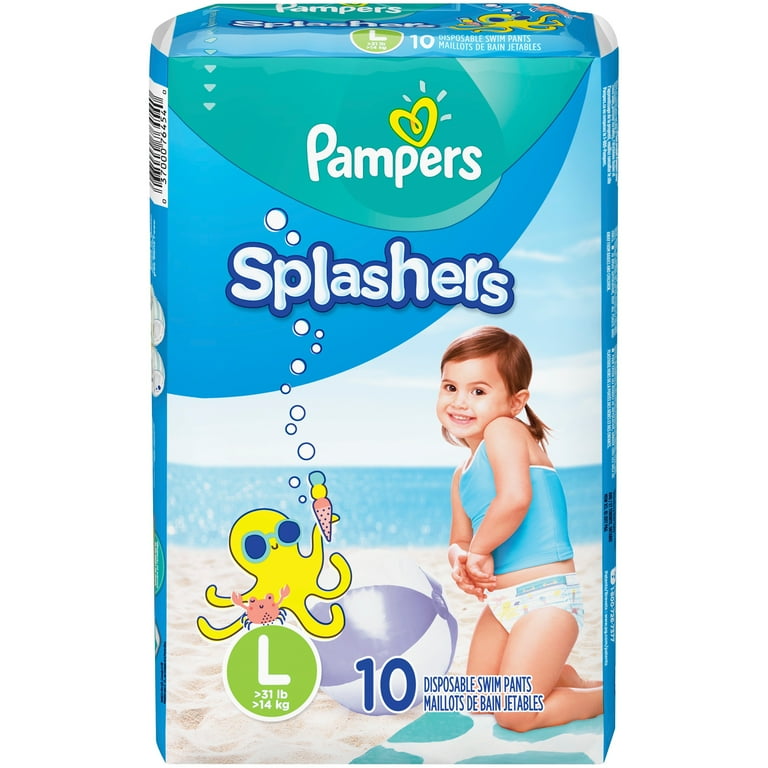 pampers splashers 10