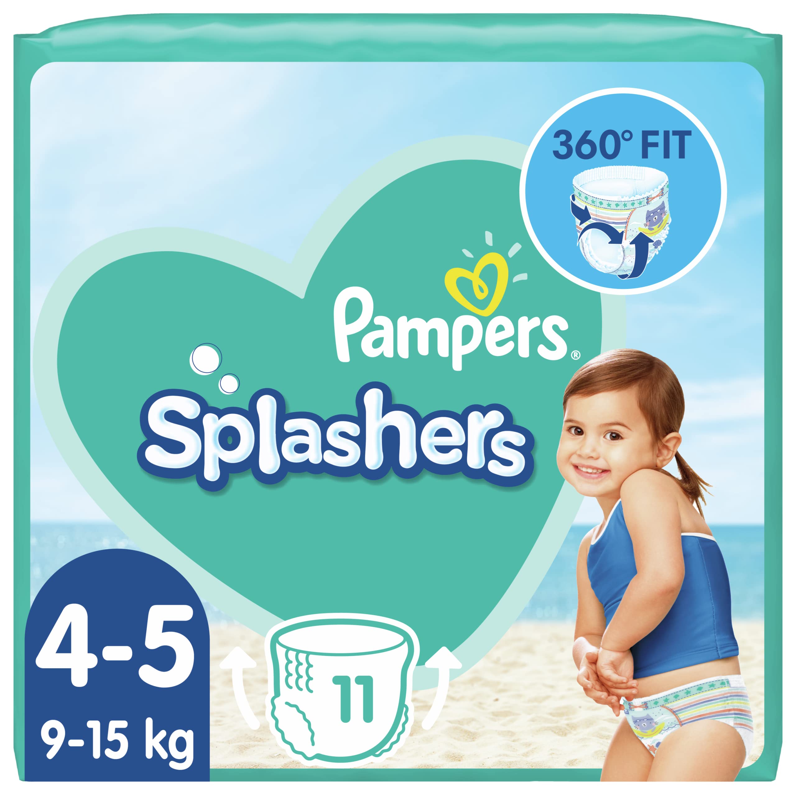 pampers splashers 11