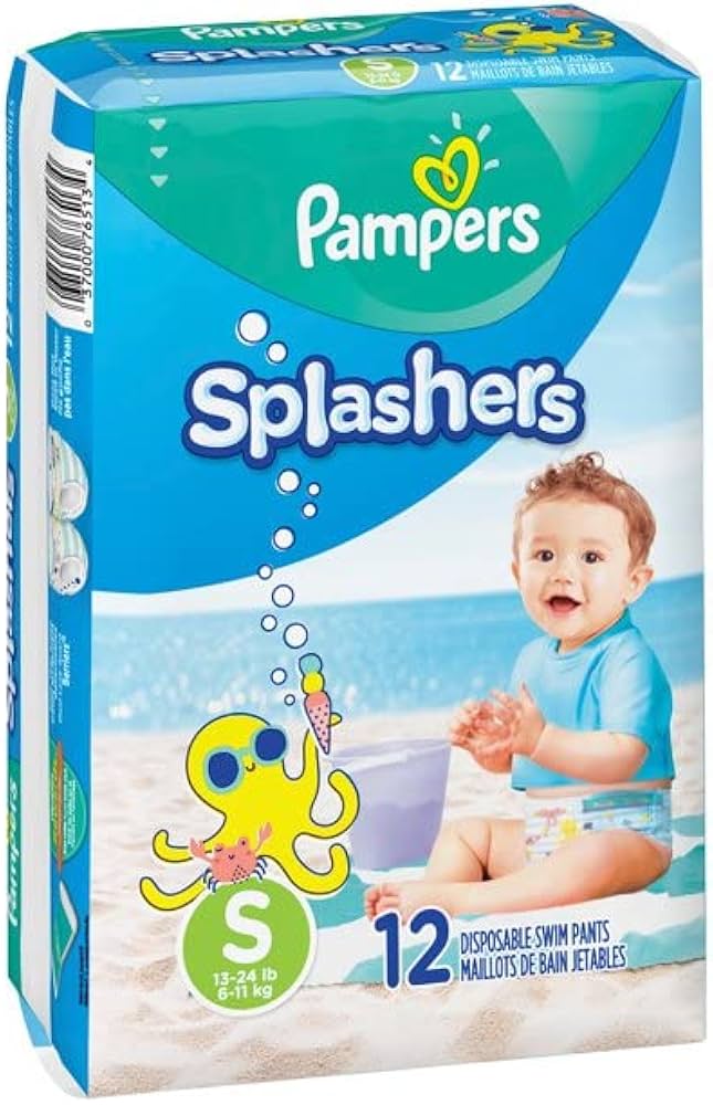 pampers splashers 24 count