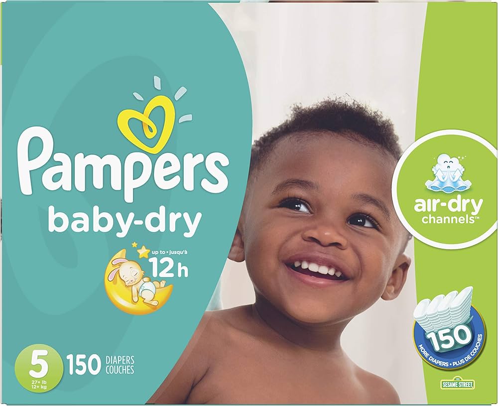 pampers super dry active baby 150