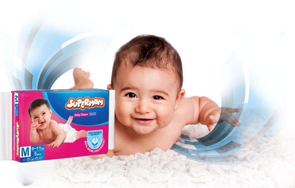 pampers super mama