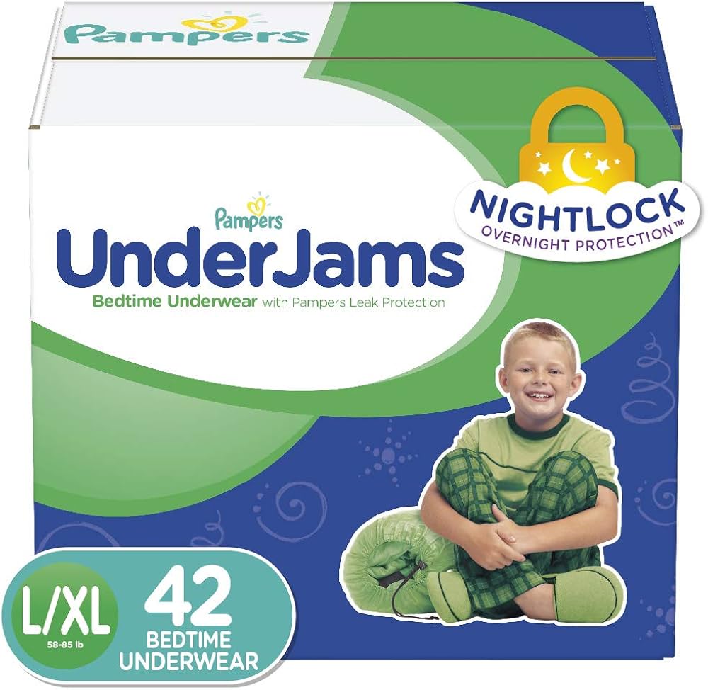 pampers undies james bedwetting