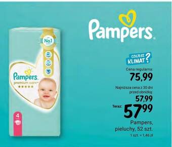 pampers wyprzedaż tesco 2018