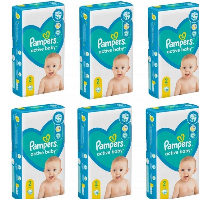 pampersy pampers 2 duże 66