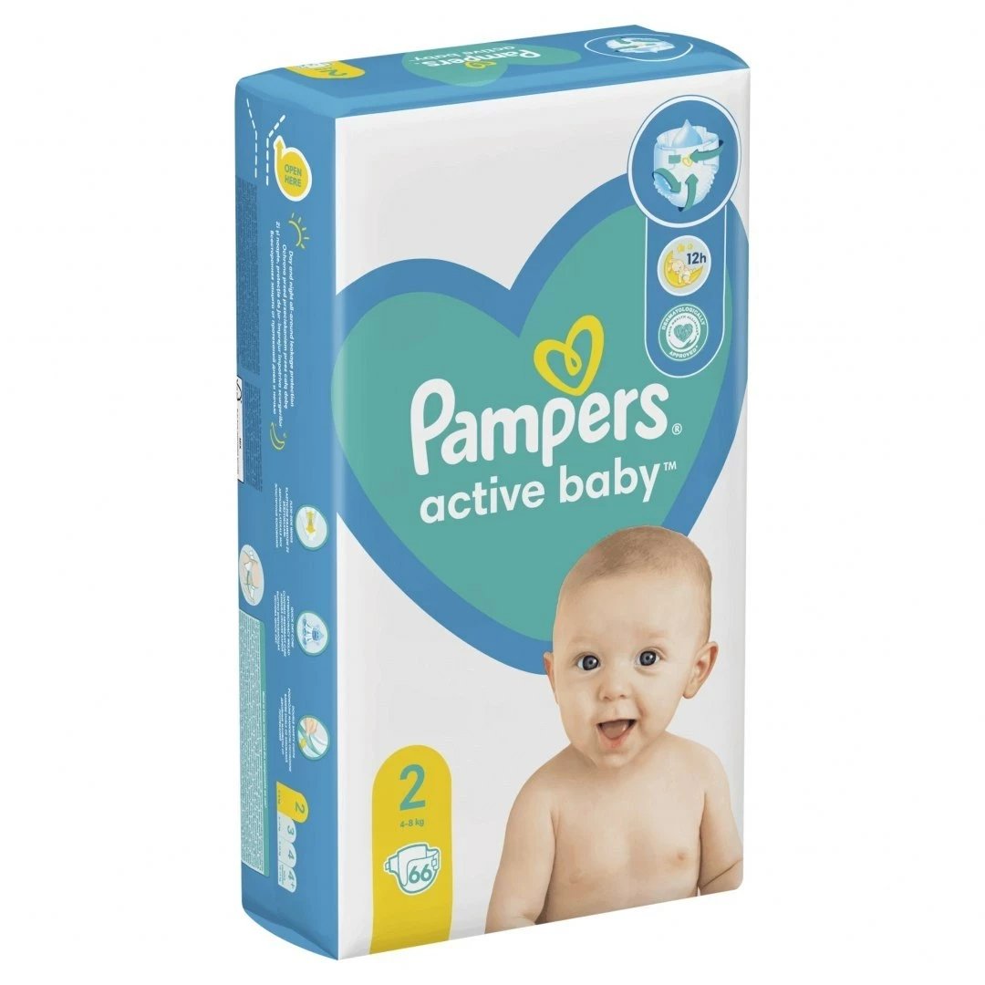 pampersy pampers 3 66 sztuk