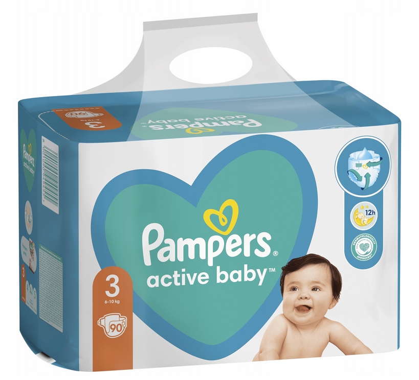 pampersy pampers 3 90 szt