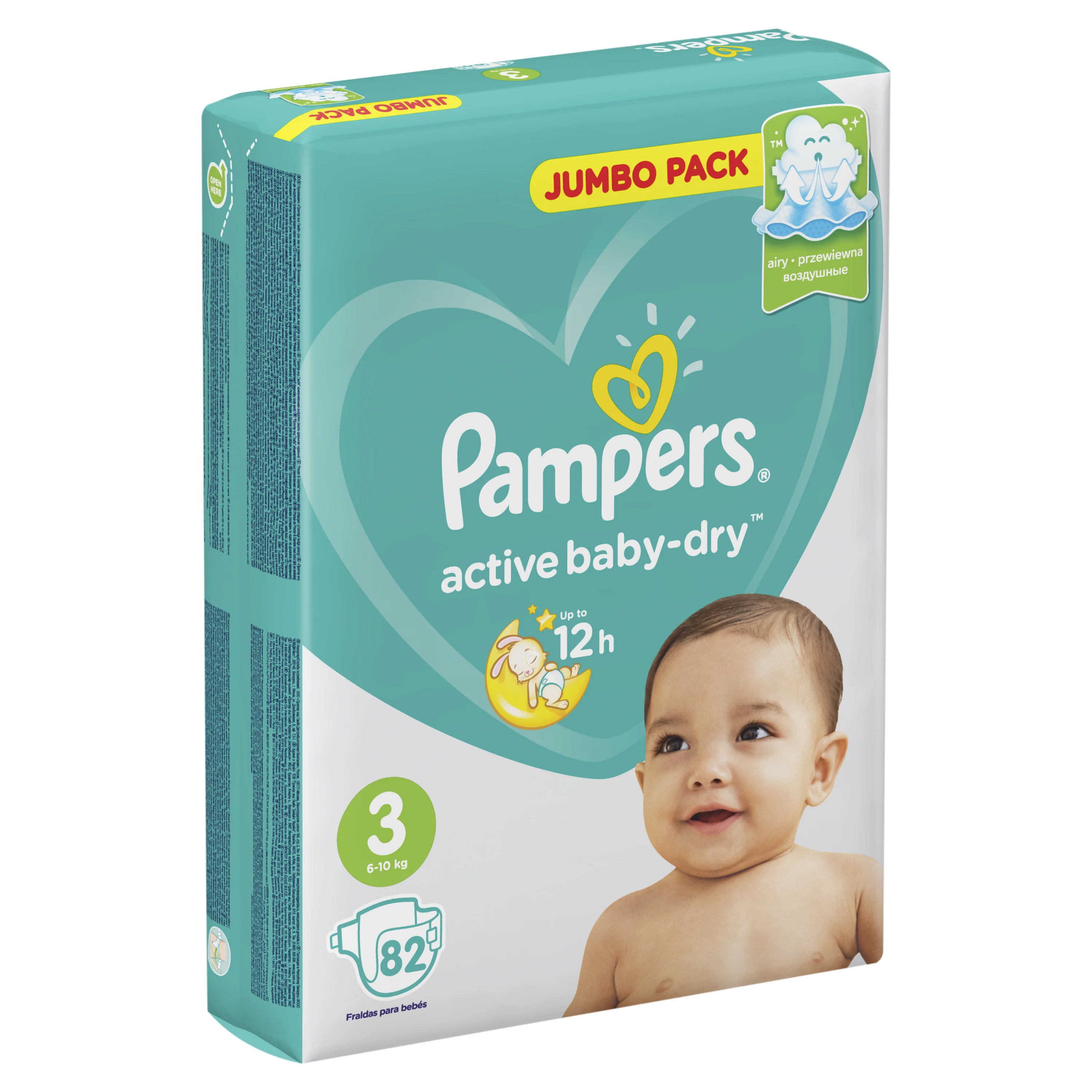 pampersy pampers 3 active dry