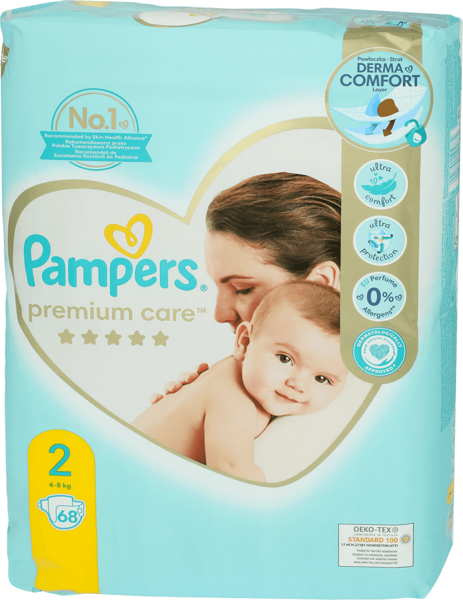 pampersy pampers care 2