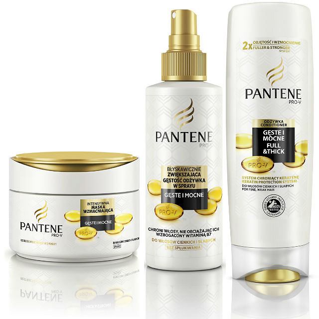 pantene pro-v odżywka do włosów gęste i mocne