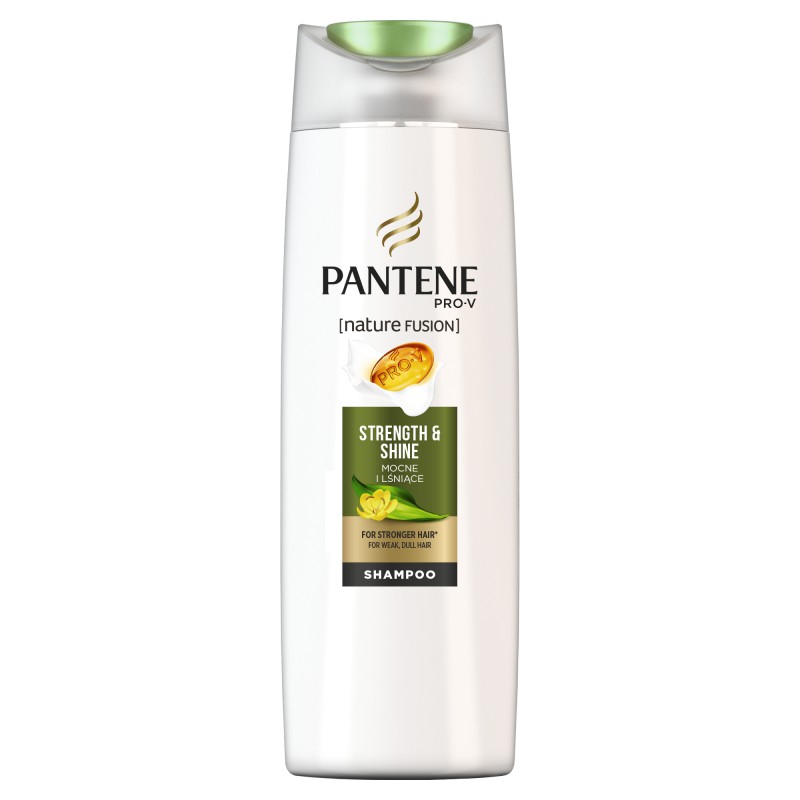 pantene strength and shine szampon