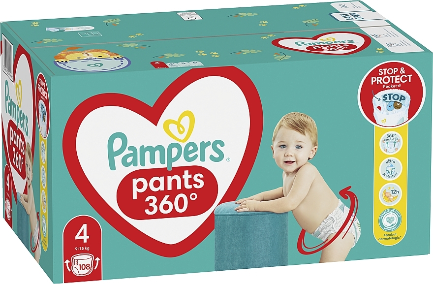 pants 4 wciagane pampers