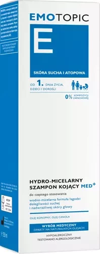 pharmaceris e emotopic hydro micelarny szampon kojący