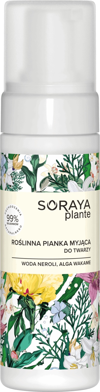 pianka do mycia twarzy naturalna plante