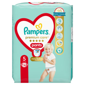 pieluchomajtki pampers 20 sztuk