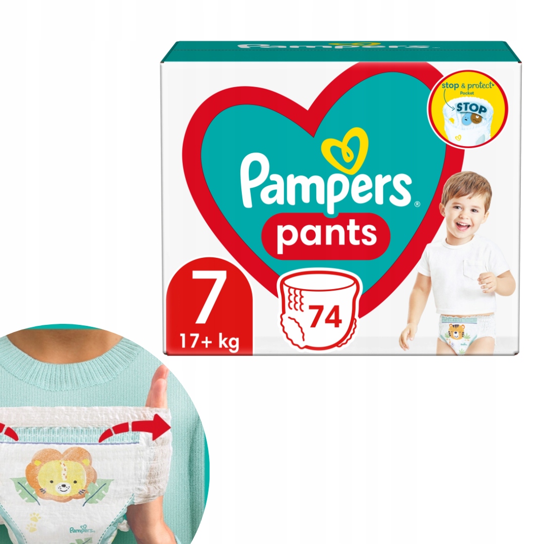 pieluchomajtki pampers giga pack