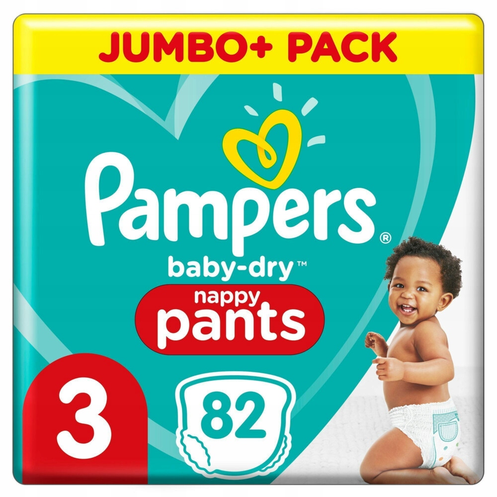 pieluchomajtki pampers jumbo rozmiar 3