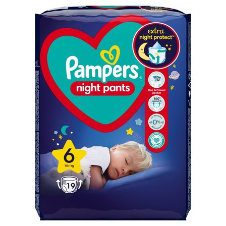 pieluchomajtki pampers nr 6