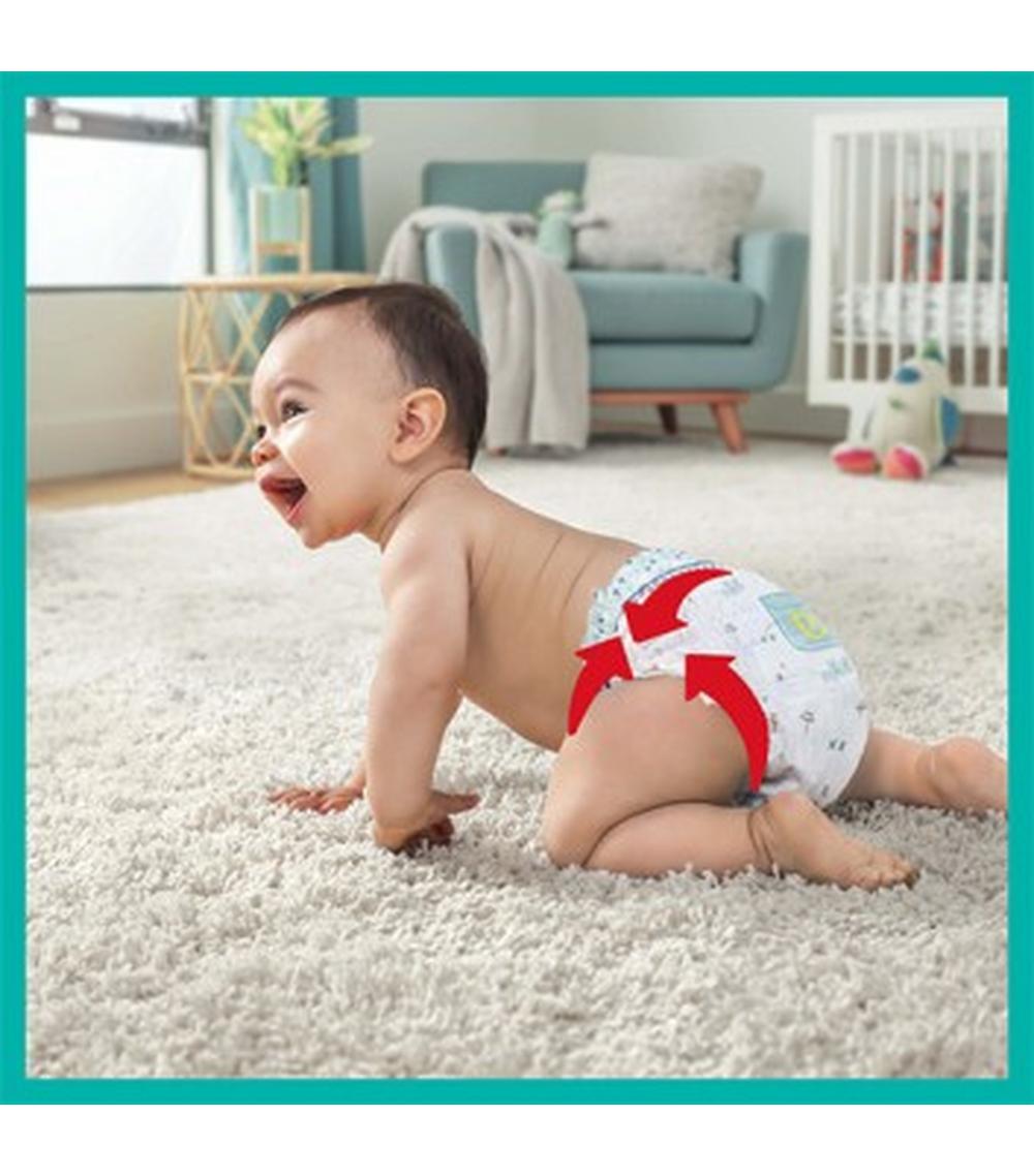 pieluchomajtki pampers premium active fit 4