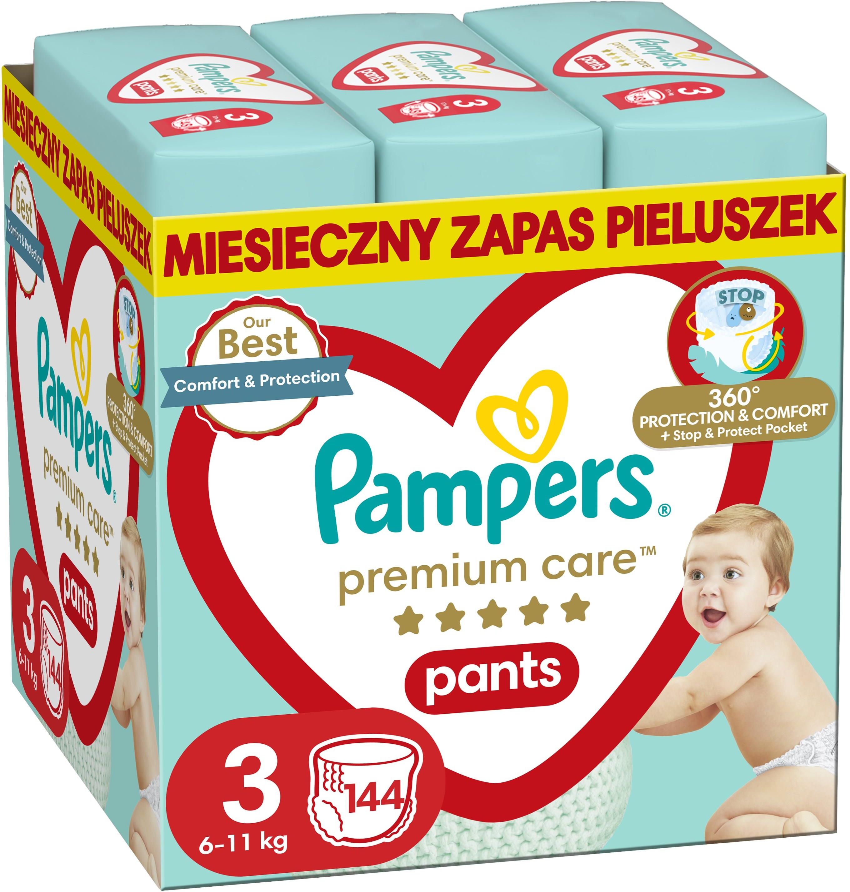 pieluchomajtki pampers premium care 3 do czego sluzy przlepny pasek