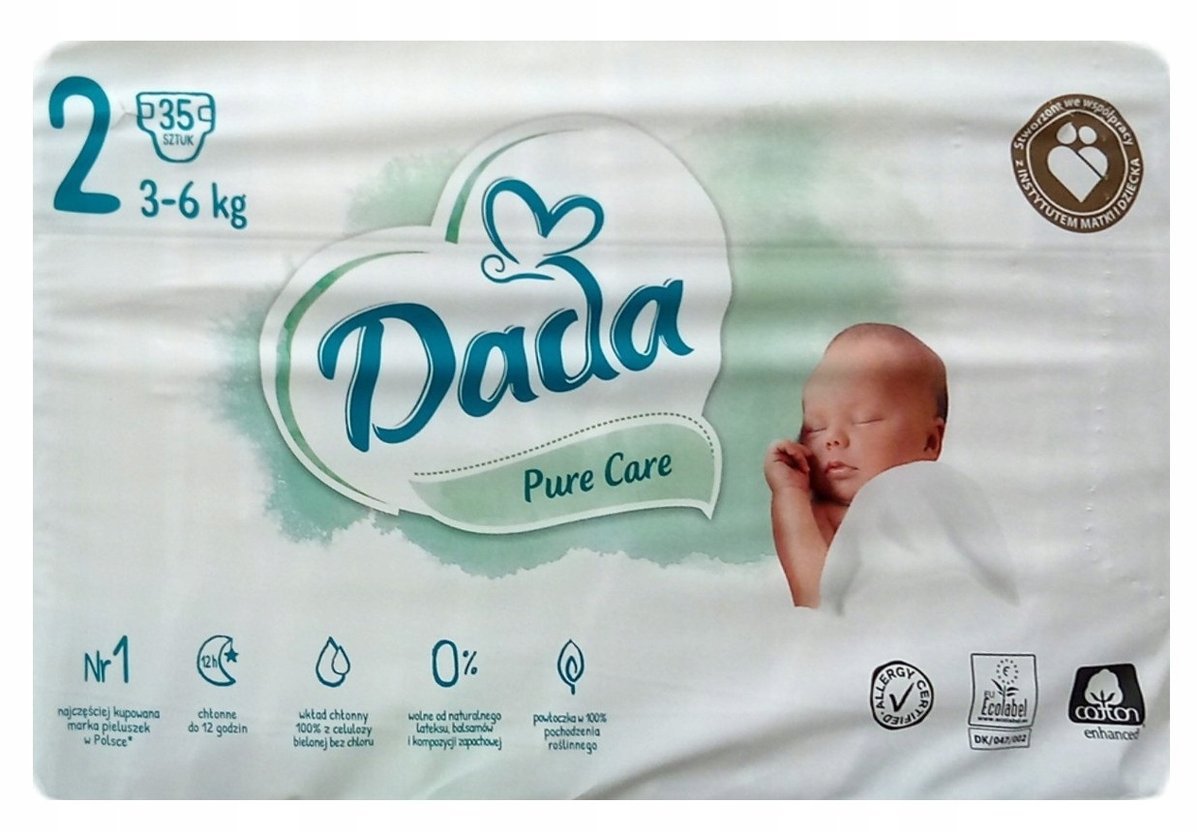 pieluchy dada 3-6 kg