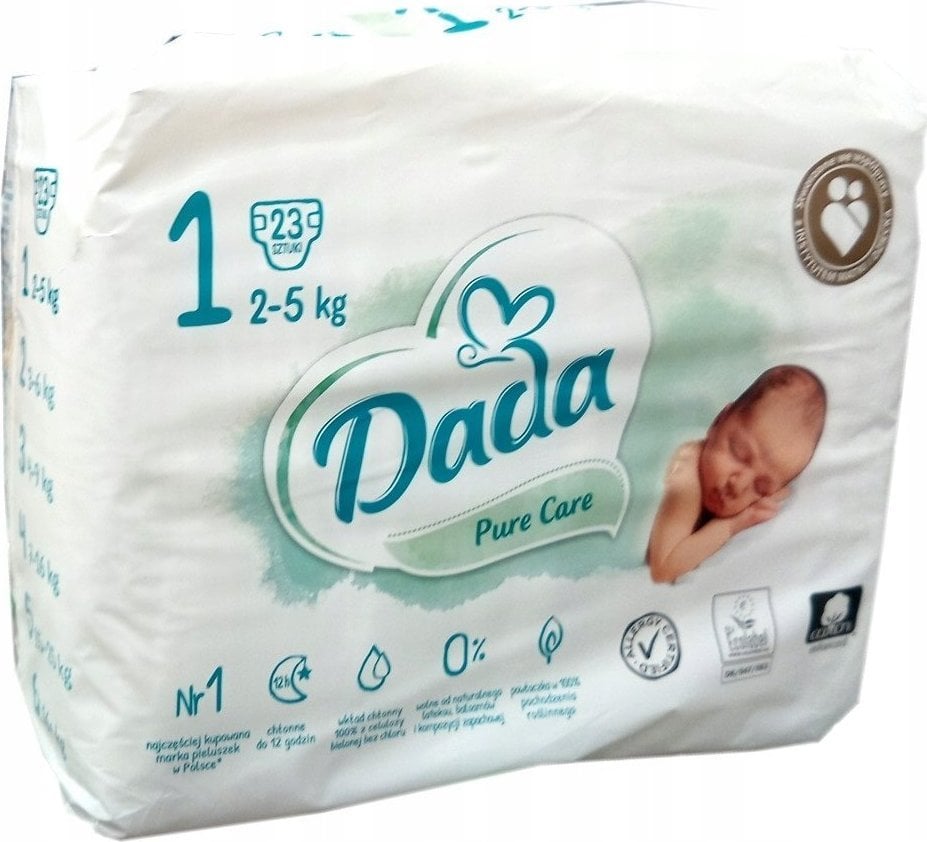 pieluchy dada new born cena