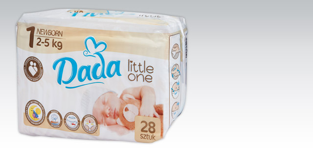 pieluchy dada newborn 28 sztuk