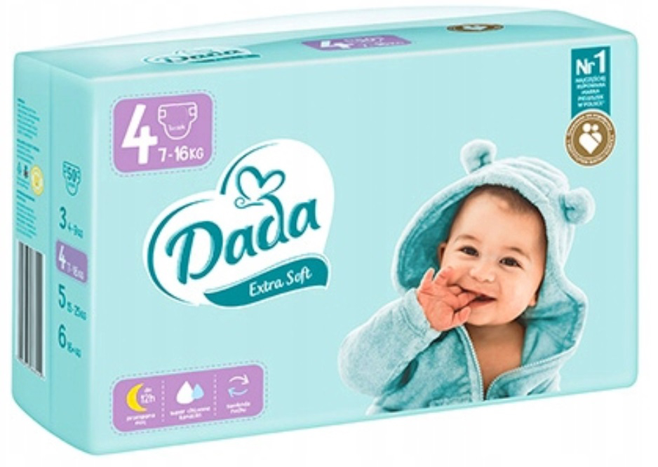 pieluchy dada newborn różnica