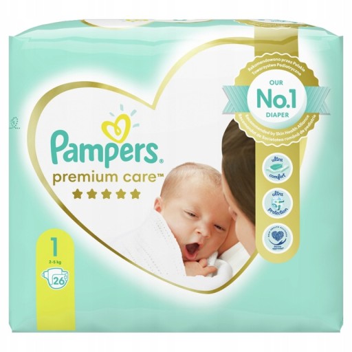 pieluchy pamper new born rossmann