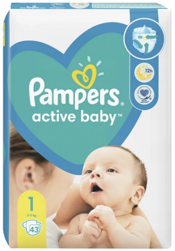 pieluchy pampers 1 allegro