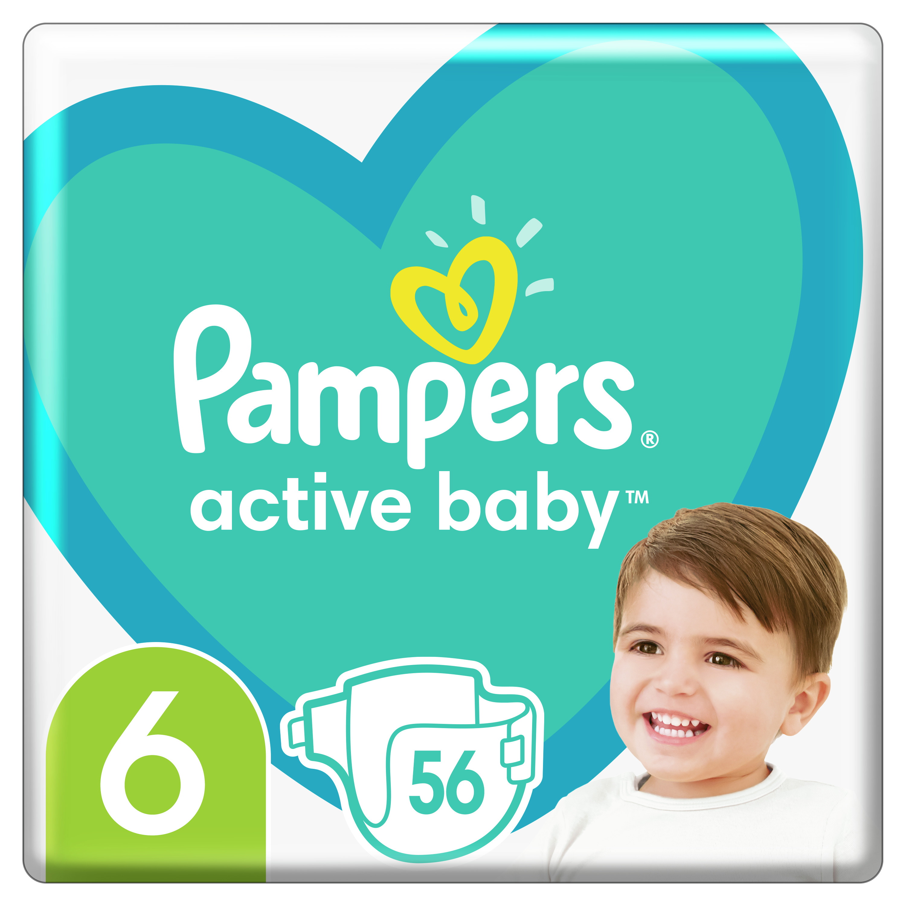 pieluchy pampers 6 56 sztuk