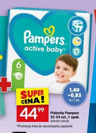 pieluchy pampers 6 promocja tesco