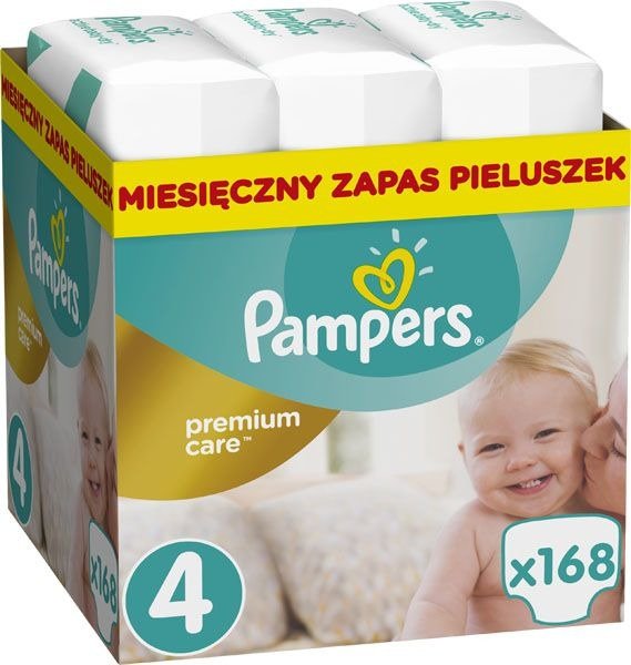 pieluchy pampers na cały miesiąc