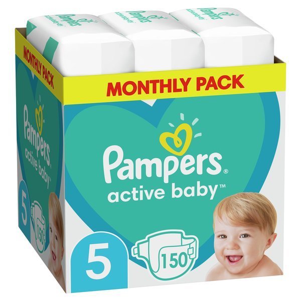 pieluchy pampers na cały miesiąc