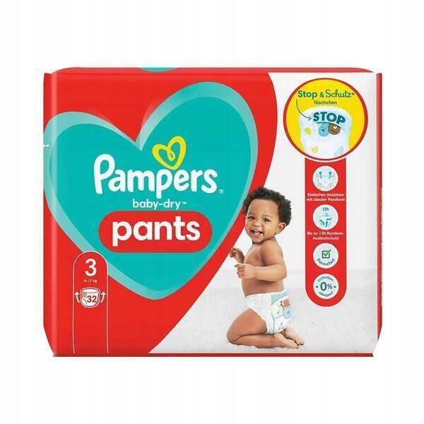 pieluchy pampers pants