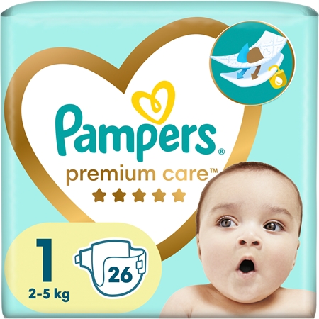 pieluchy pampers premium care 1 new born 220