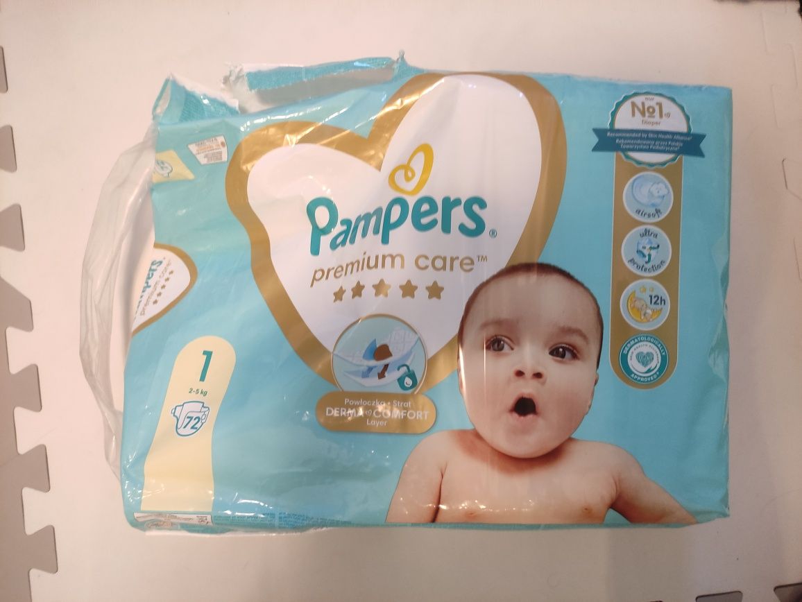 pieluchy pampers premium care 1 olx